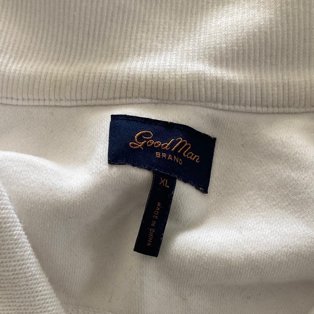 Goodman brand mens 1/4 zipper pullover   XL
